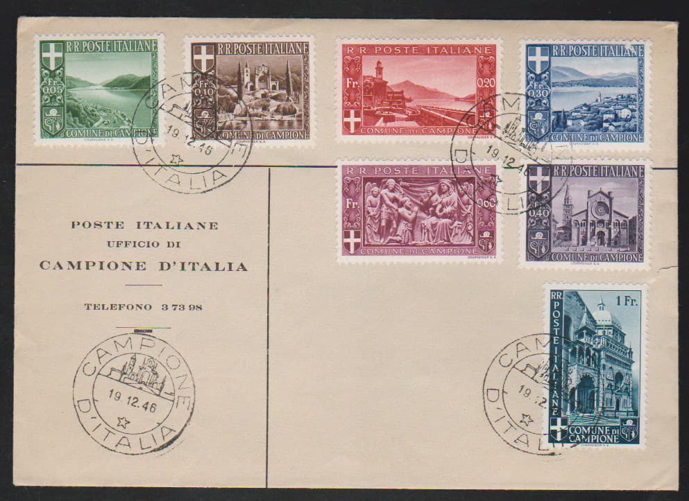 Los 7492 - Zwei Ausgaben auf Satz-Briefen, ersterer R-Brief, bei dem zweiten die 0,30 Fr. kleiner Mangel