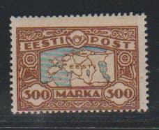 Los 7852 - 300 M. Landkarte postfrisch (die kleinen gummifreien Stellen sind ausgabetypisch und kein Mangel), Mi. 200,-