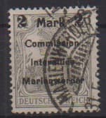 Los 6227 - 2 Mk. in Mischtype gest., sign. Klein. Mi. 250,-