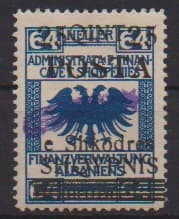 Los 7831 - 25 Q., Aufdruck in Type III, tadellos ungebr., Mi. 200,-