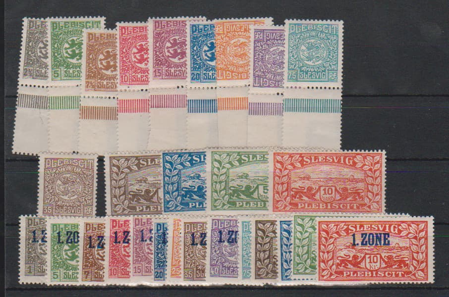 Los 6232 - Freimarken, zwei tadellos postfrische Serien, Mi. 250,-
