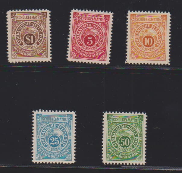 Los 6078 - Seenpost Schülke & Mayr, postfrische Neudruck-Serie, Mi. 300,-